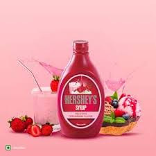 HERSHEYS STRAWBERRY SYRUP 200GM
