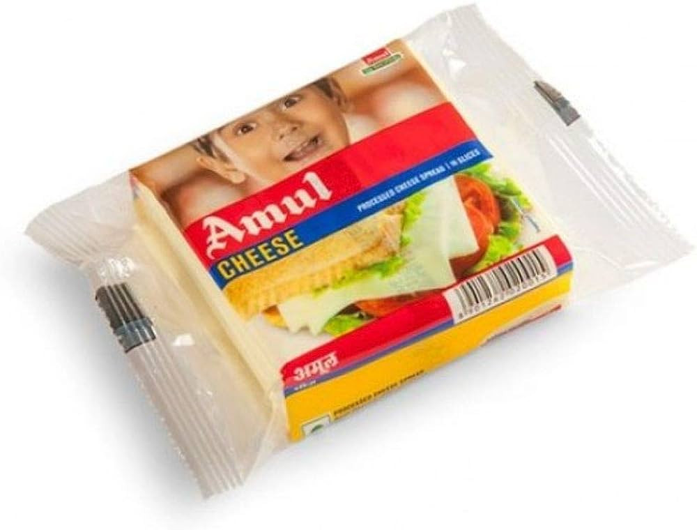 AMUL CHEESE SLICES 100GM