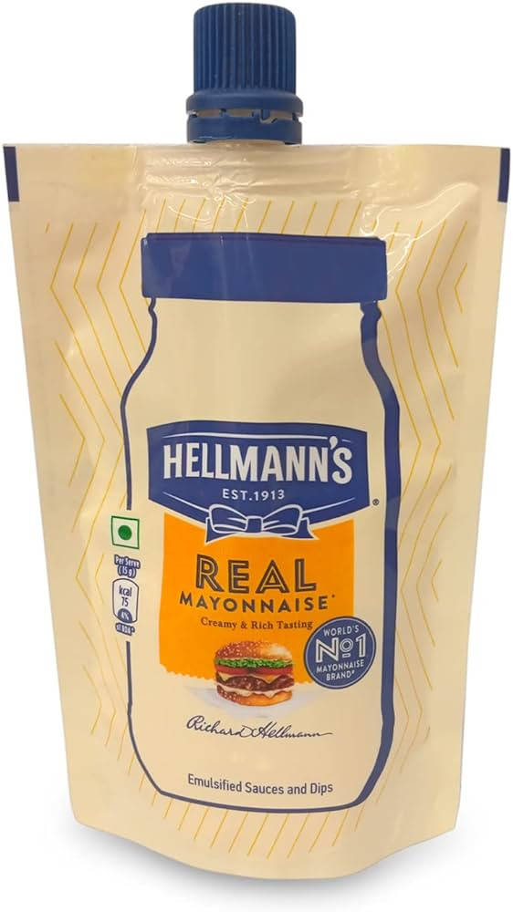 HELLMANN'S REAL MAYONNAISE 85GM