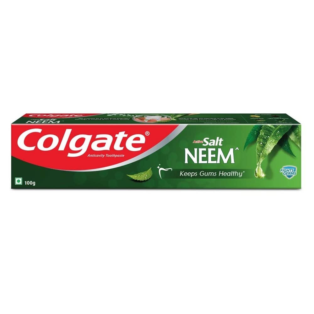 Colgate Active salt Neem Tooth paste, Oral Care ( 100g )