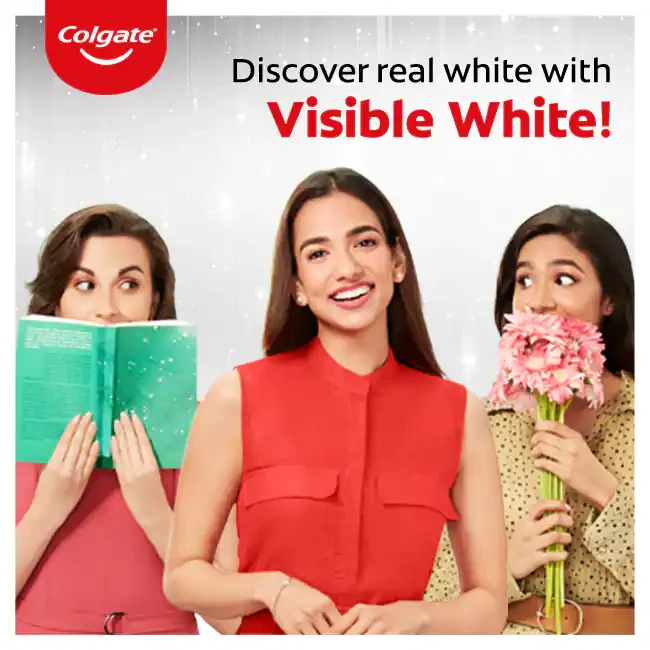 COLGATE VISIBLE WHITE